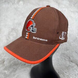 Vintage Cleveland Browns Logo Athletic Pro Line Strapback Hat Cap NFL NEW